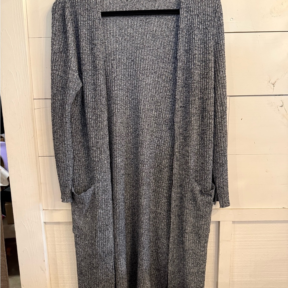 Gray Women's Sweater Cardigan (MUDPIE)